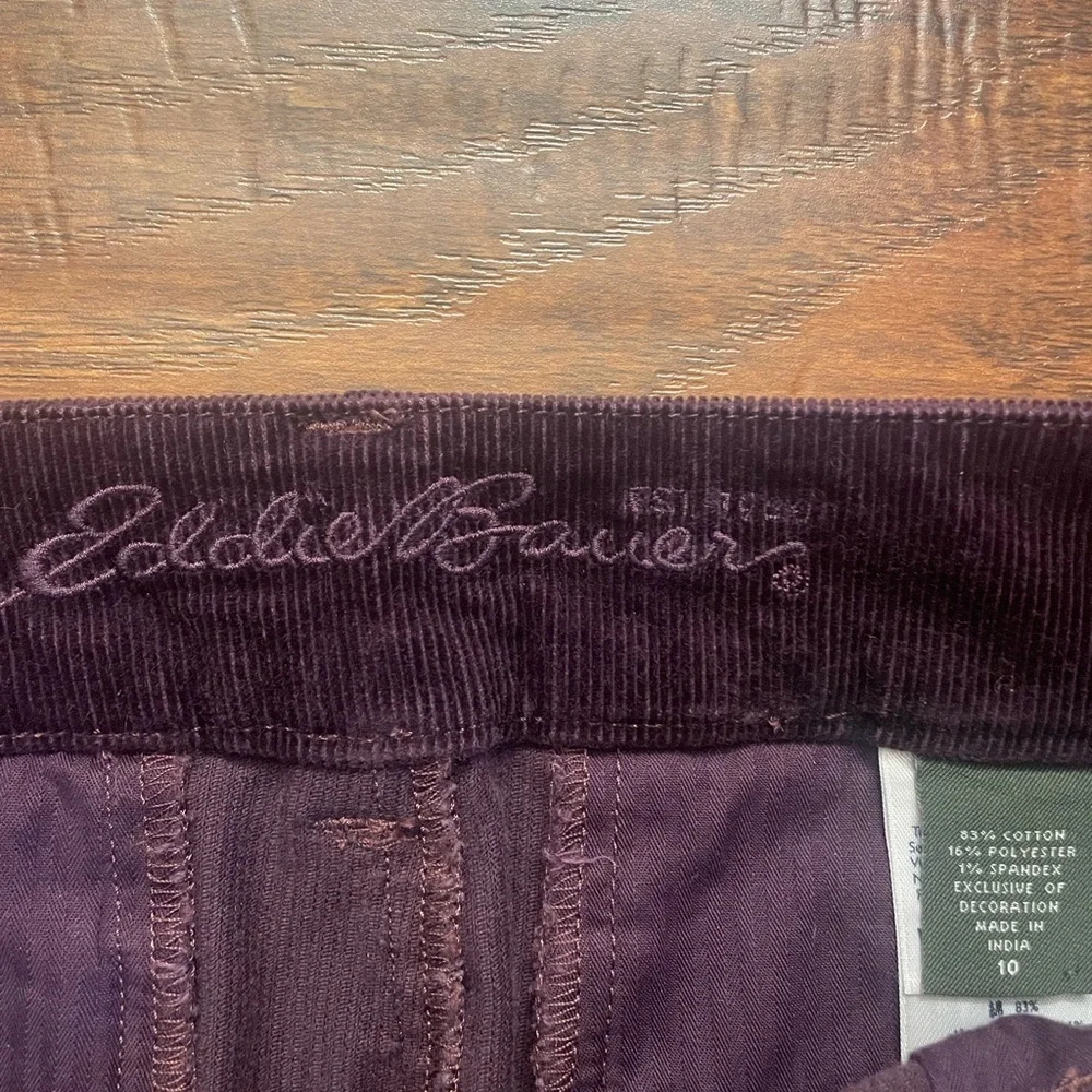 Eddie Bauer Rich Purple Pencil Skirt